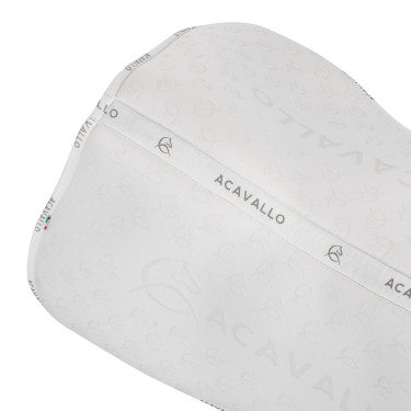 Ammortizzatore in memory foam con grip in gel bifacciale Acavallo Bianco / bianco
