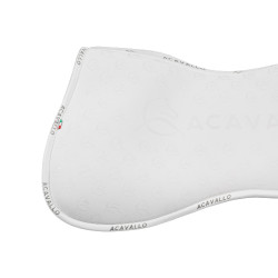 Ammortizzatore in memory foam con grip in gel bifacciale Acavallo Bianco / bianco