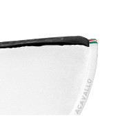 Ammortizzatore con tasche configurabili e pad Piuma WFS in pelle scamosciata piatta Acavallo Marrone Ammortizzatore con tasche configurabili e pad Piuma WFS in pelle scamosciata piatta Acavallo Marrone