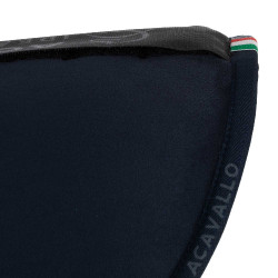 Ammortizzatore con tasche configurabili e pad Piuma WFS in pelle scamosciata piatta Acavallo Blu Ammortizzatore con tasche configurabili e pad Piuma WFS in pelle scamosciata piatta Acavallo Blu
