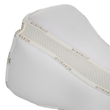 Ammortizzatore in schiuma memory foam e grip in silicone Acavallo Bianco Ammortizzatore in schiuma memory foam e grip in silicone Acavallo Bianco