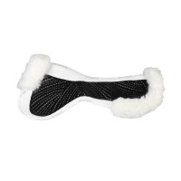 Ammortizzatore in memory foam con rialzo anteriore e posteriore Acavallo Bianco / bianco Ammortizzatore in memory foam con rialzo anteriore e posteriore Acavallo Bianco / bianco