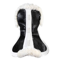 Ammortizzatore in memory foam con rialzo anteriore e posteriore Acavallo Nero / naturale Ammortizzatore in memory foam con rialzo anteriore e posteriore Acavallo Nero / naturale