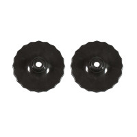 Rondelle per morso morbide Horze Nero Rondelle per morso morbide Horze Nero