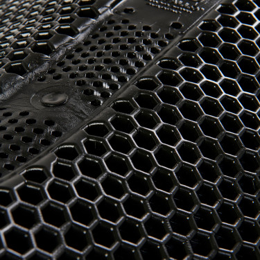 Ammortizzatore in gel esagonale Acavallo Nero Ammortizzatore in gel esagonale Acavallo Nero