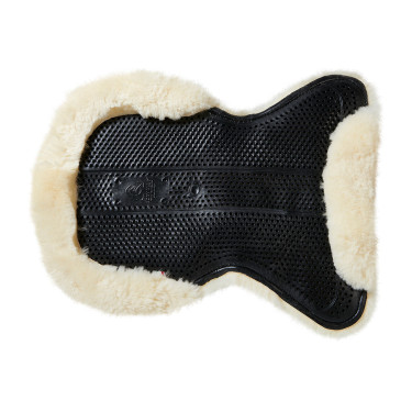 Ammortizzatore misto Close Contact Acavallo Classic con montone integrale Nero / naturale