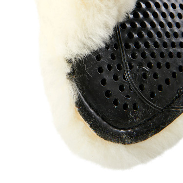 Ammortizzatore misto Close Contact Acavallo Classic con montone integrale Nero / naturale