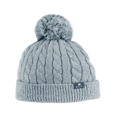 Cuffietta ELT in maglia Rafaela Blu argentato Cuffietta ELT in maglia Rafaela Blu argentato