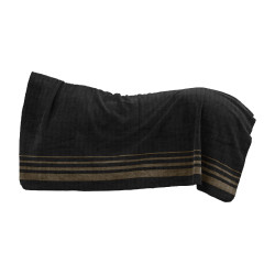 Coperta in pile Waldhausen spessa Sölden Nero