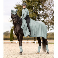 Coperta in pile Waldhausen Nepal Blu argentato