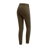 Leggings da equitazione termici ELT Rena donna Marrone verde Leggings da equitazione termici ELT Rena donna Marrone verde