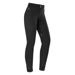 Pantaloni da equitazione riscaldati ELT Comfort Heart donna Nero