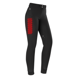 Pantaloni da equitazione riscaldati ELT Comfort Heart donna Nero