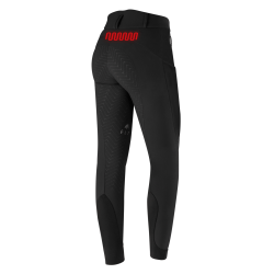 Pantaloni da equitazione riscaldati ELT Comfort Heart donna Nero