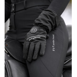 Pantaloni da equitazione riscaldati ELT Comfort Heart donna Nero