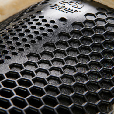 Ammortizzatore posteriore in montone svedese e anteriore in gel Acavallo Nero / naturale