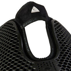 Ammortizzatore posteriore in montone svedese e anteriore in gel Acavallo Nero / naturale