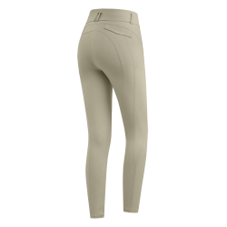 Pantaloni da equitazione da donna ELT Comfort Ride Glam Grigio beige
