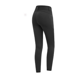 Pantaloni da equitazione ELT Romy Glam donna Nero