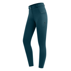 Pantaloni da equitazione ELT Romy Glam donna Blu petrolio