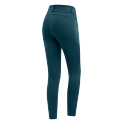 Pantaloni da equitazione ELT Romy Glam donna Blu petrolio