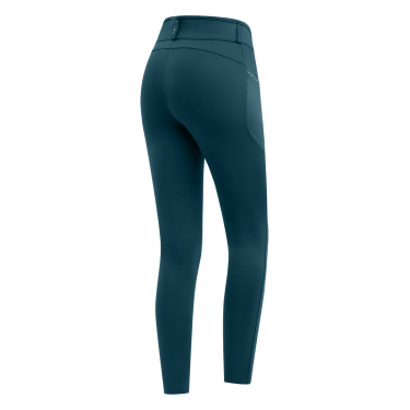 Pantaloni da equitazione ELT Romy Glam donna Blu petrolio
