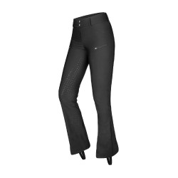 Pantaloni da equitazione ELT Performance Jodhpur Odelia in silicone donna Nero