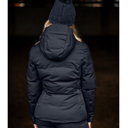 Giacca da equitazione invernale ELT Performance Ohio per bambini Blu profondo