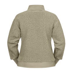 Giacca in pile ELT Riverside da donna Grigio beige Giacca in pile ELT Riverside da donna Grigio beige