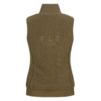 Gilet in pile ELT senza maniche Rotterdam donna Grigio beige