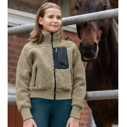 Giacca in pile ELT Teddy Alba bambino Grigio beige