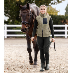 Gilet senza maniche ELT in pile Teddy Alma bambino Grigio beige