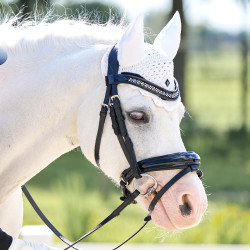 Cuffia antimosche Imperial Riding Rebel Bianco Cuffia antimosche Imperial Riding Rebel Bianco