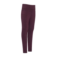 Leggings da equitazione Imperial Riding Tessy FullGrip BAMBINI Fico Viola