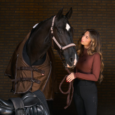 Capezzina Imperial Riding Sparkle Bronzo Marrone