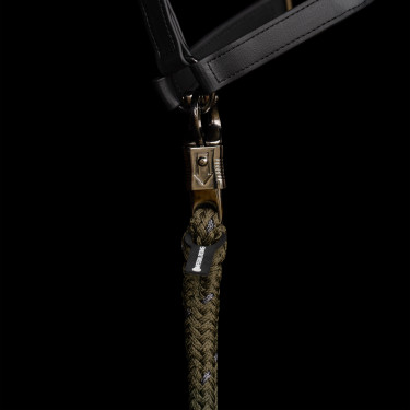 Lunga di fissaggio Imperial Riding Deluxe anti panico Verde oliva