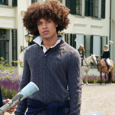 Pullover HV Polo Dan uomo Nuvola Bianco