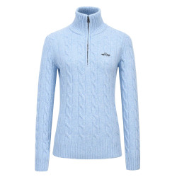 Pullover HV Polo Dunya Azzurro chiaro Blu
