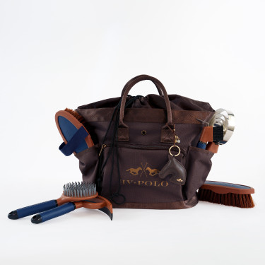 Borsa da striglia HV Polo Jonna Legno Beige Borsa da striglia HV Polo Jonna Legno Beige