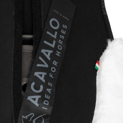 Ammortizzatore in memory foam pad Piuma Acavallo Nero / bianco