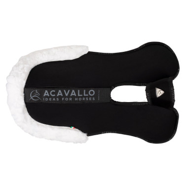 Ammortizzatore in memory foam pad Piuma Acavallo Nero / bianco