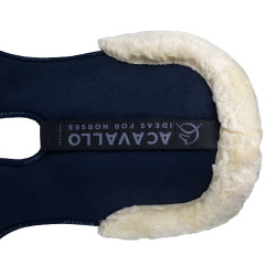 Ammortizzatore in memory foam pad Piuma Acavallo Blu / naturale