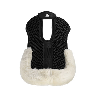 Ammortizzatore in gel esagonale in montone Acavallo Nero / bianco