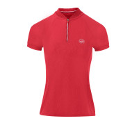 Polo Equithème Emma maniche corte Bianco Polo Equithème Emma maniche corte Bianco