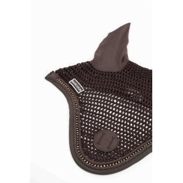 Cuffia per cavallo Harcour Fablir Cacao Marrone Cuffia per cavallo Harcour Fablir Cacao Marrone