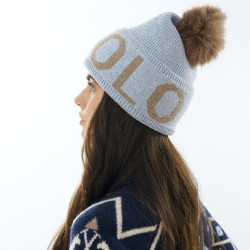 Cuffia HV Polo Abbie Blu ghiaccio