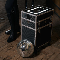 Cassetta per la toelettatura Imperial Riding Disco Nero Cassetta per la toelettatura Imperial Riding Disco Nero