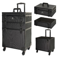 Cassetta da toelettatura Imperial Riding StackX Deluxe Nero