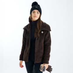 Cardigan HV Polo Liz donna Legno Beige