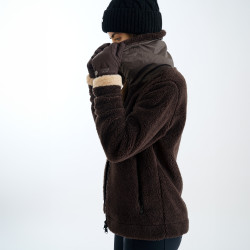 Cardigan HV Polo Liz donna Legno Beige